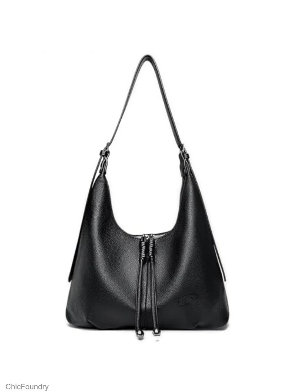 Ultra Soft Vegan Leather Hobo Shoulder Handbag - Trendy Slouchy Tote Crossbody